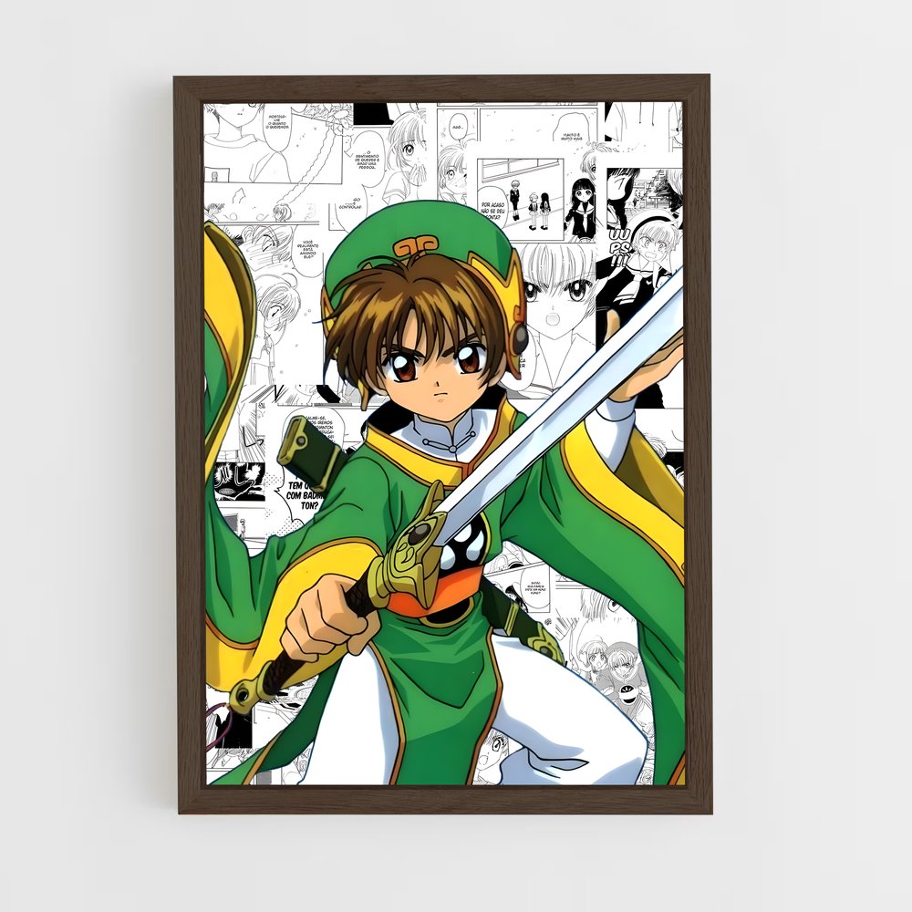 ap-syaoran li-3 cadre Bois foncé