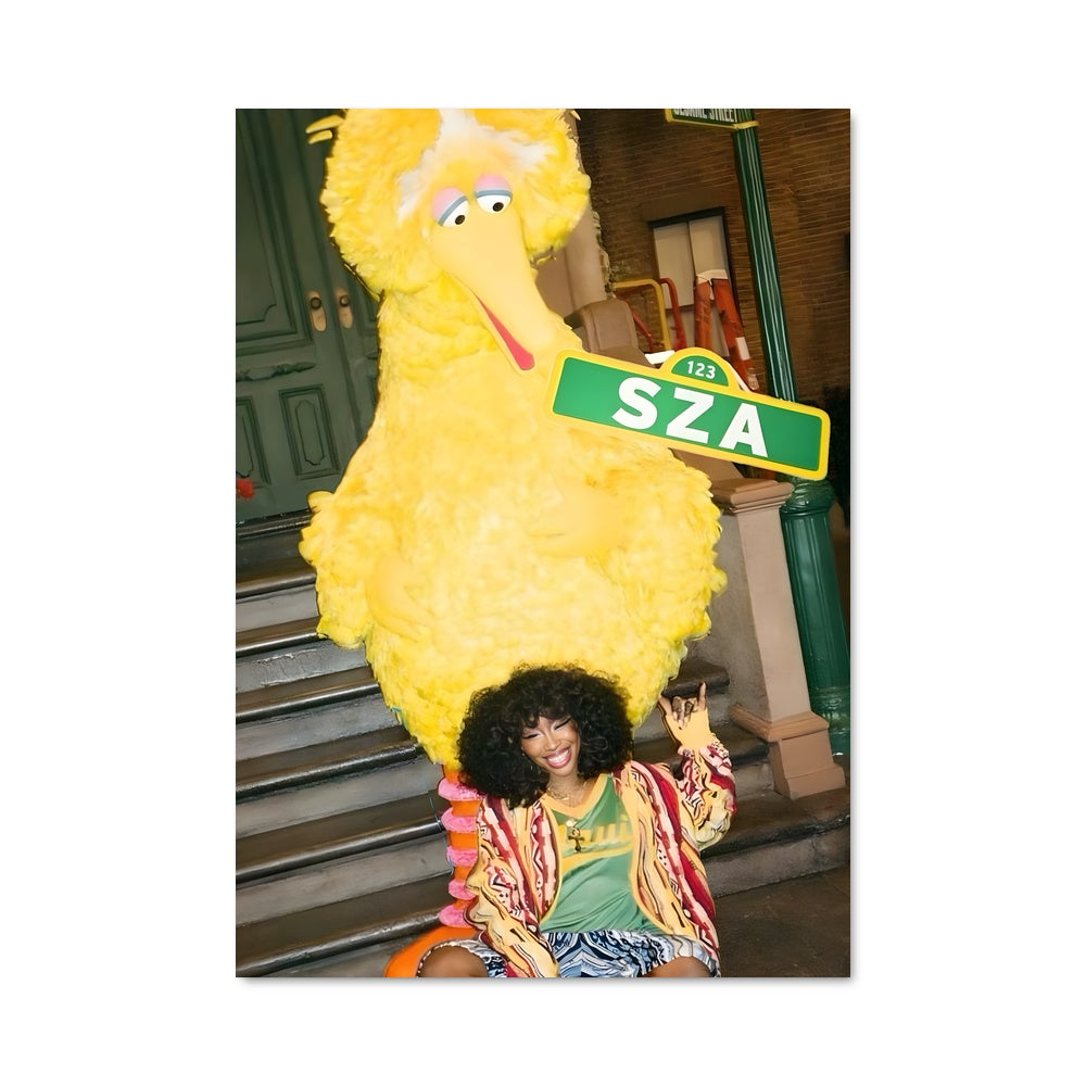 Poster Poulette Funky