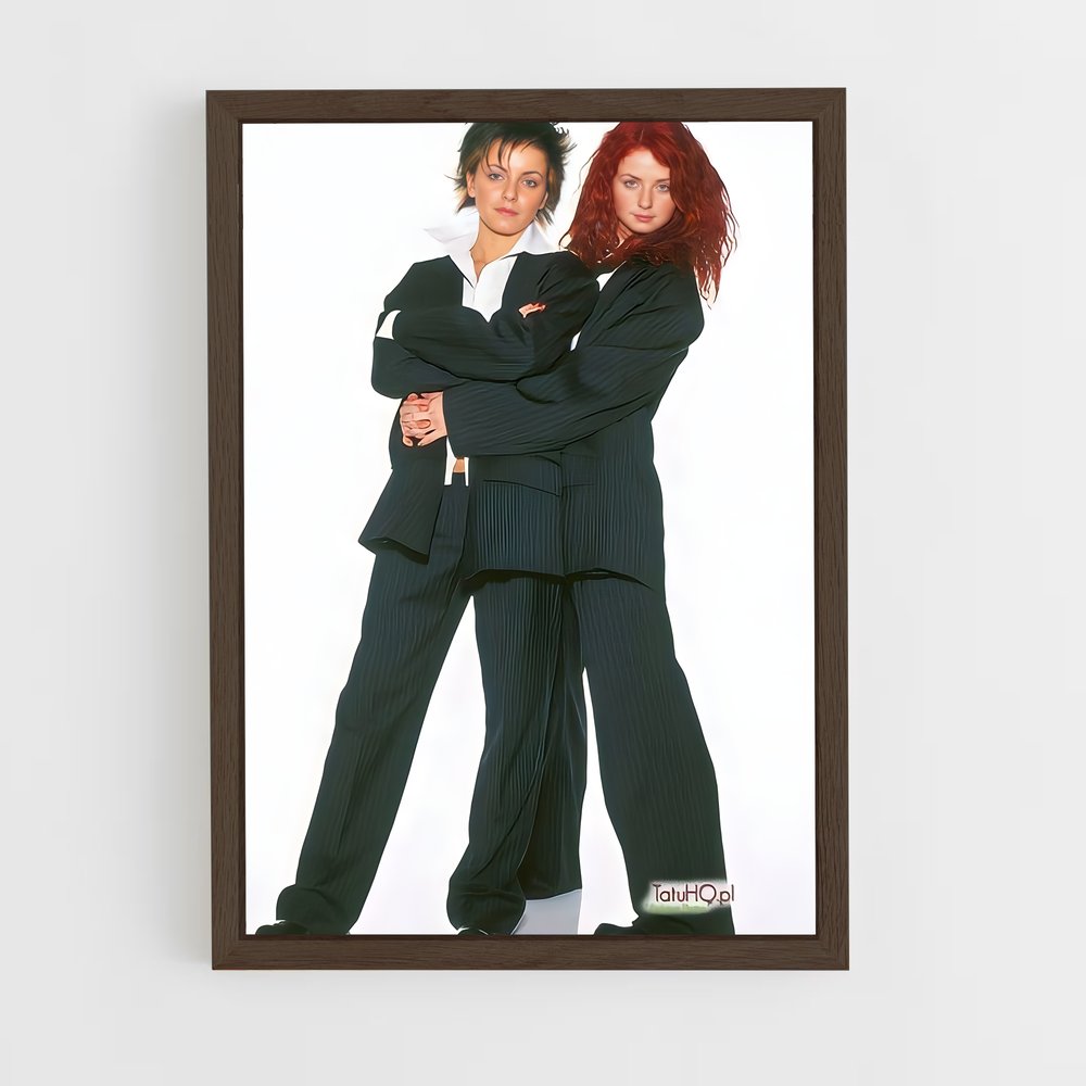 ap-t.a.t.u-6 cadre Bois foncé