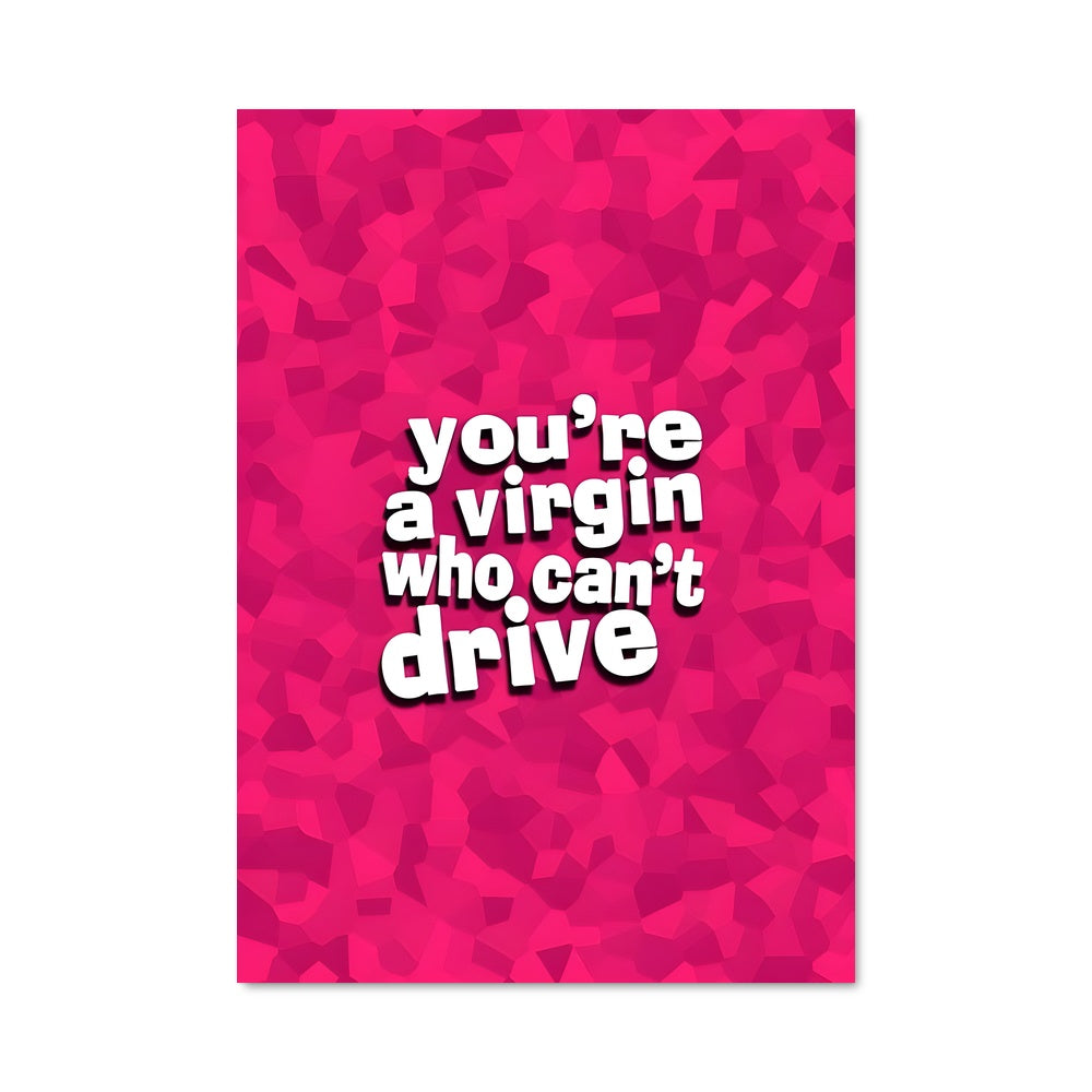 Poster You're Over It