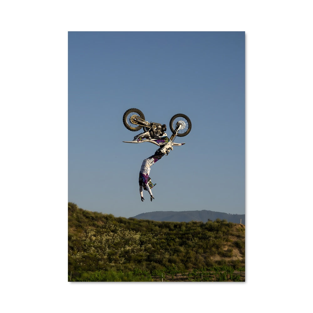 Poster Trickster à Moto