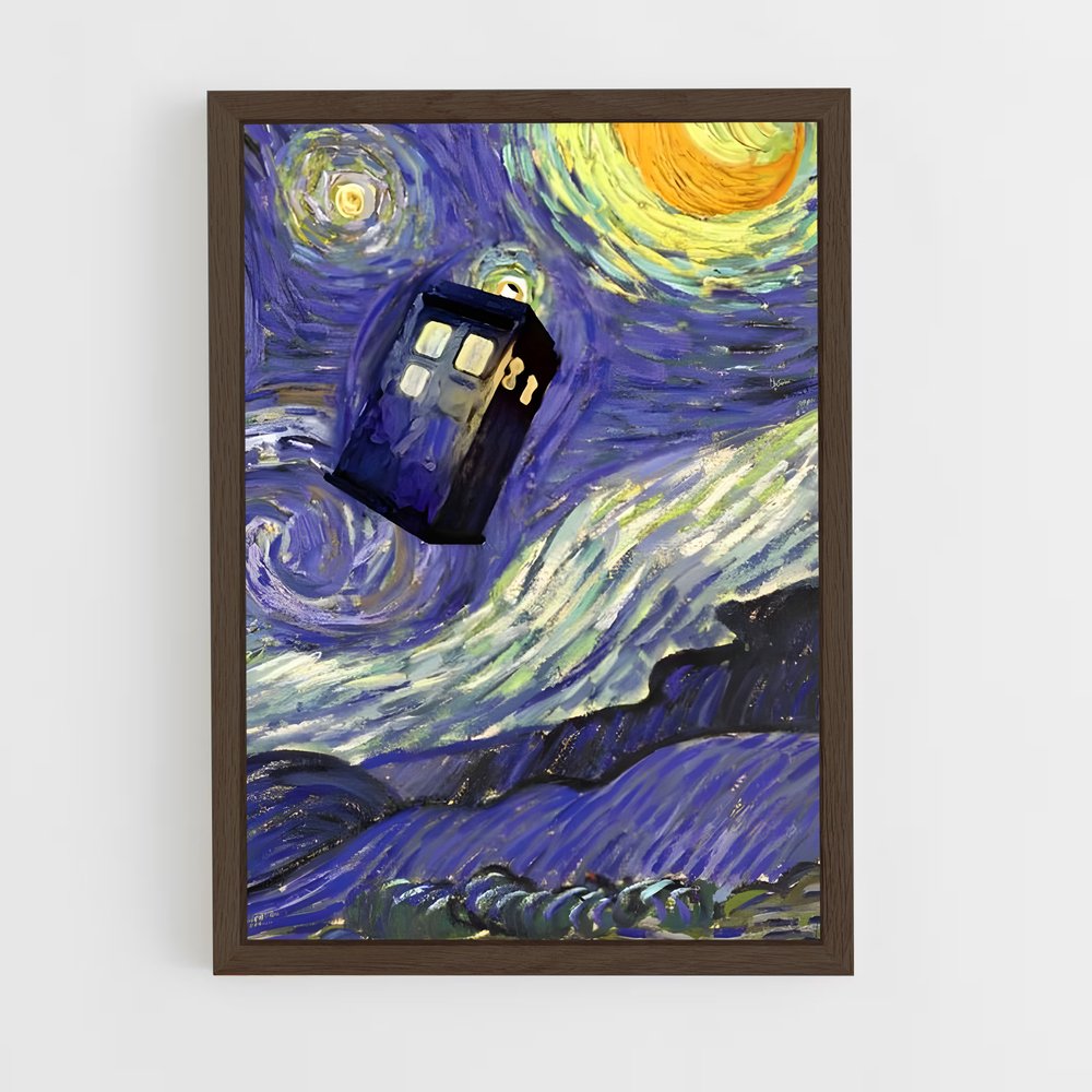 ap-tardis-1 cadre Bois foncé