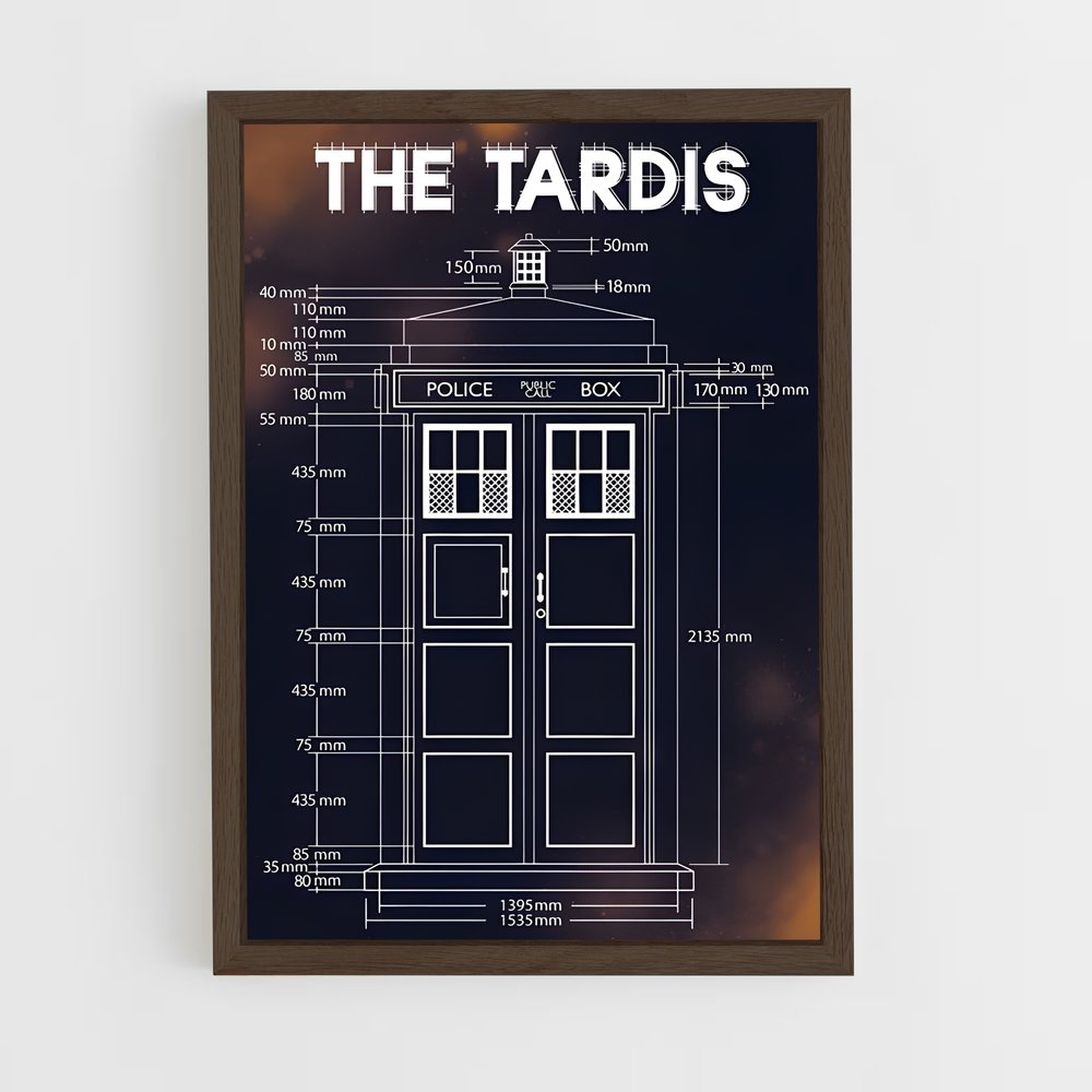 ap-tardis-2 cadre Bois foncé