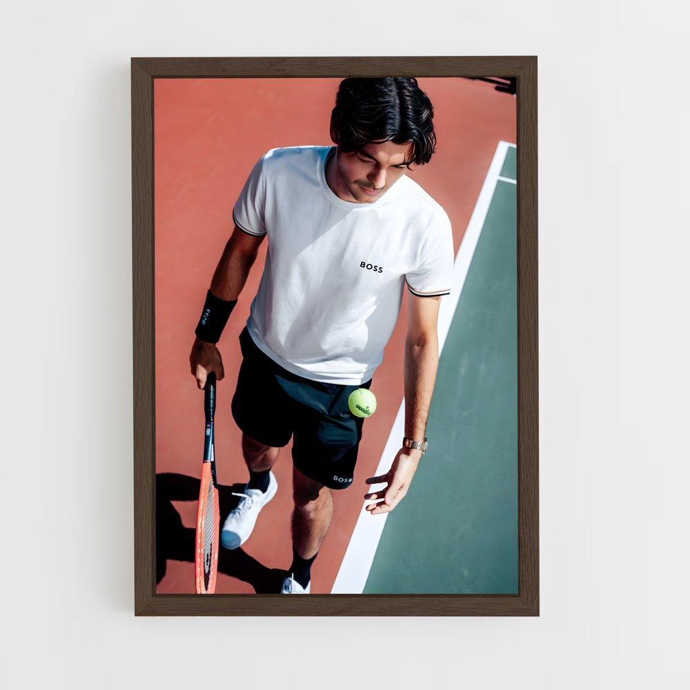 ap-taylor fritz-4 cadre Bois foncé