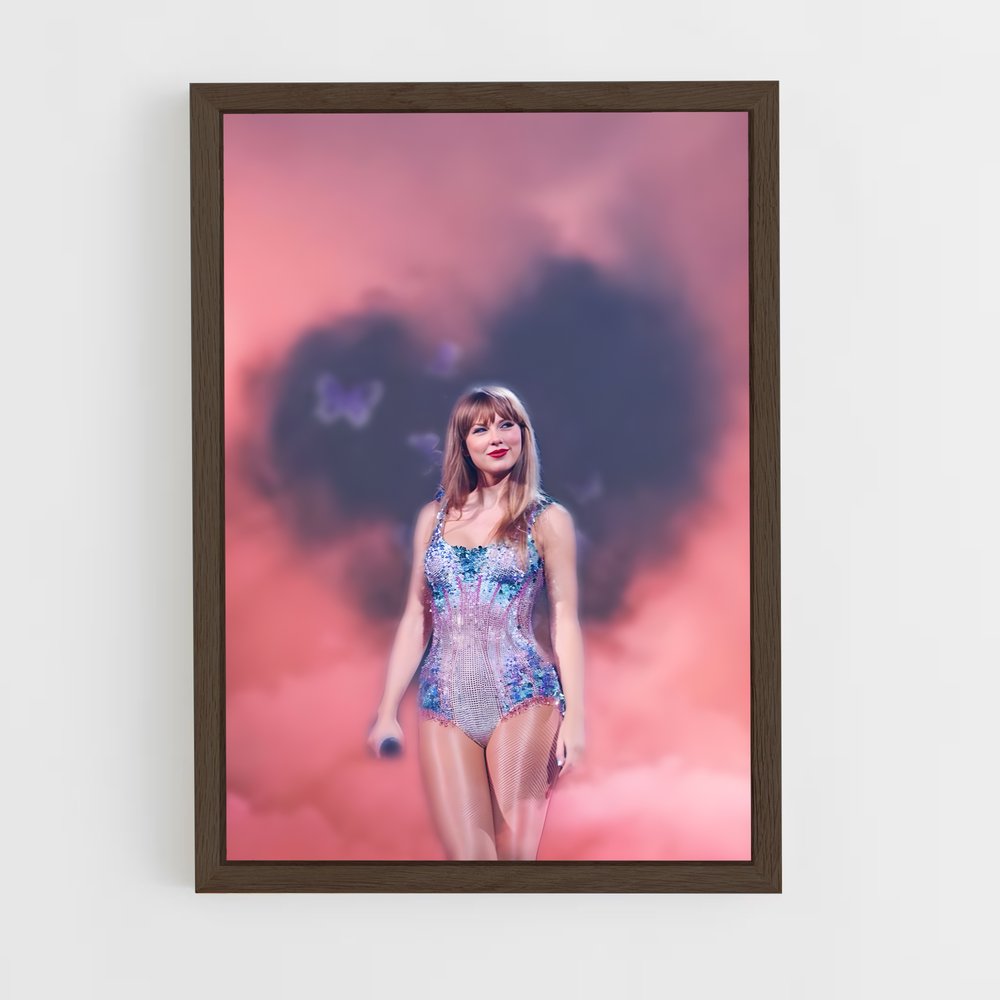 ap-taylor swift-18 cadre Bois foncé