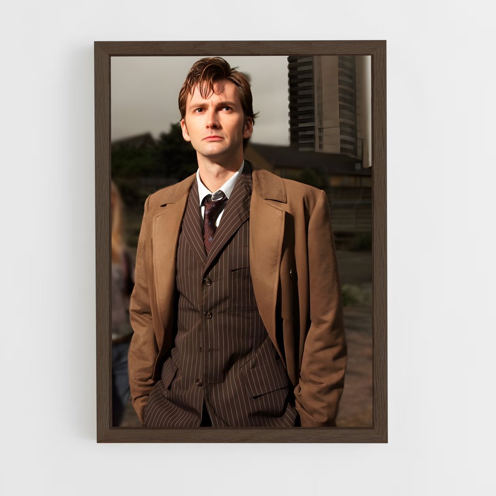 ap-tenth doctor-3 cadre Bois foncé