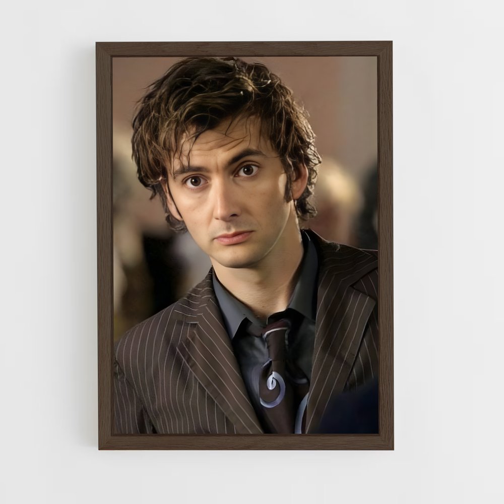 ap-tenth doctor-4 cadre Bois foncé