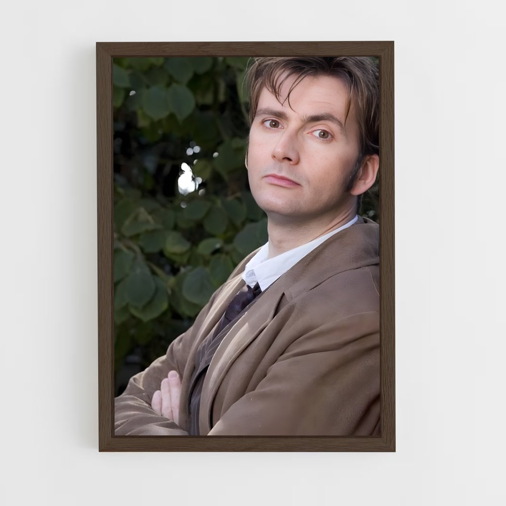 ap-tenth doctor-6 cadre Bois foncé