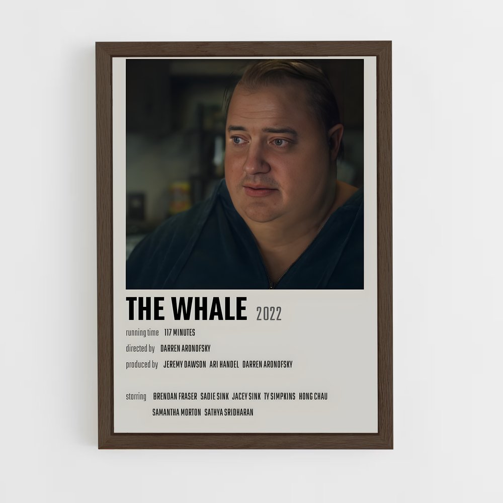 ap-the whale-1 cadre Bois foncé