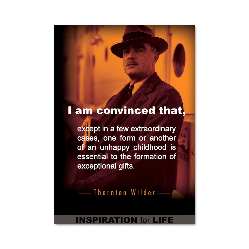 Poster Thornton wilder 13525