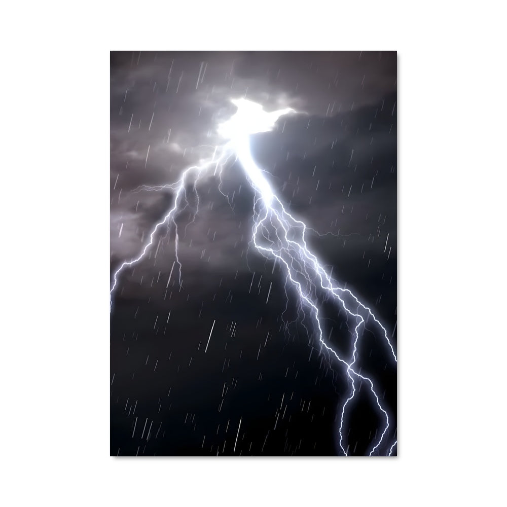 Poster Foudre Nocturne