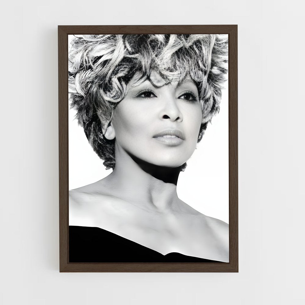 ap-tina turner-8 cadre Bois foncé