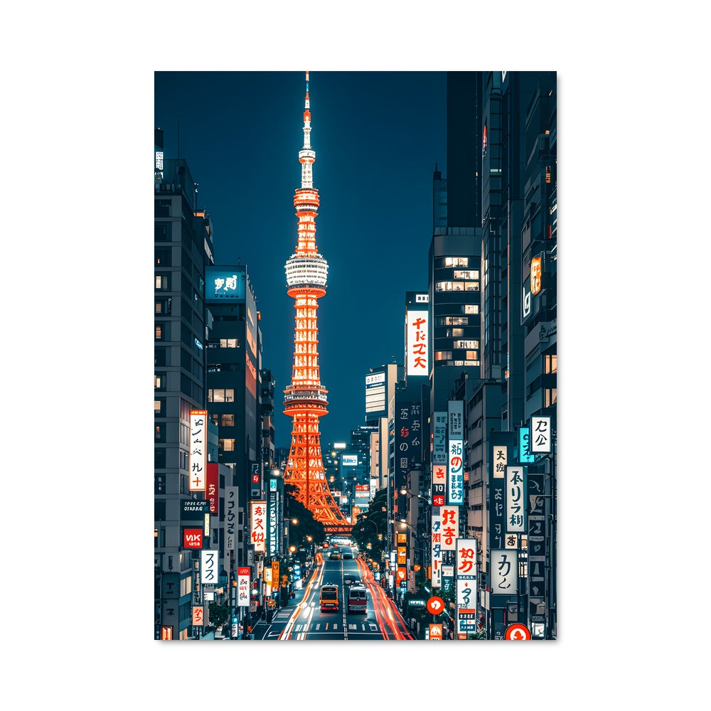 Poster Tokyo Nightscape