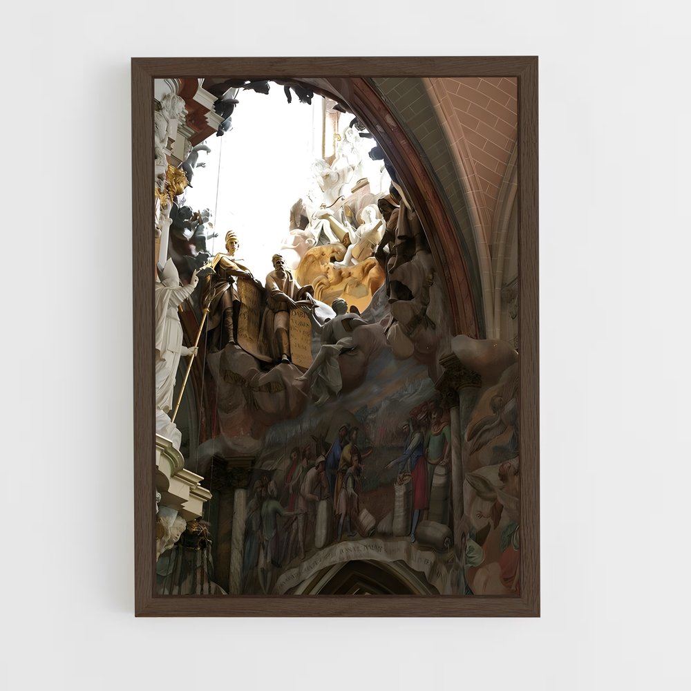 ap-toledo cathedral-6 cadre Bois foncé