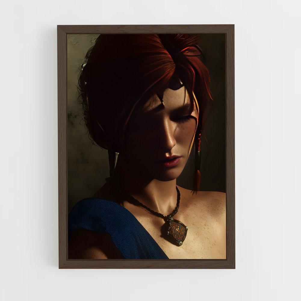 ap-triss merigold-8 cadre Bois foncé
