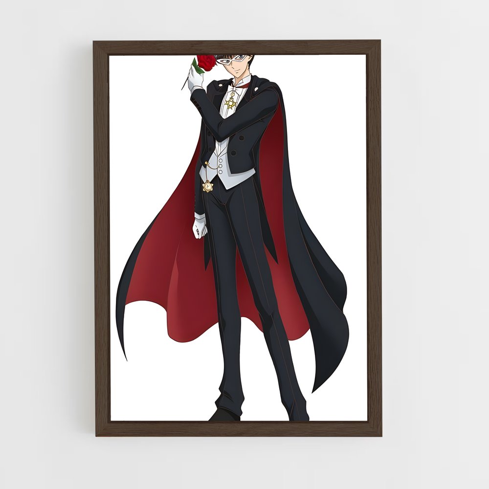 ap-tuxedo mask-2 cadre Bois foncé