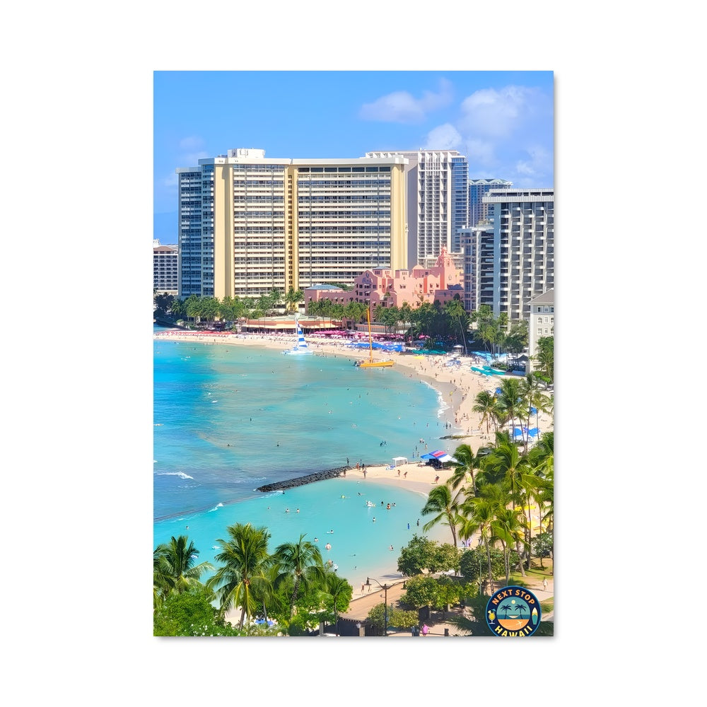 Poster Évasion à Waikiki