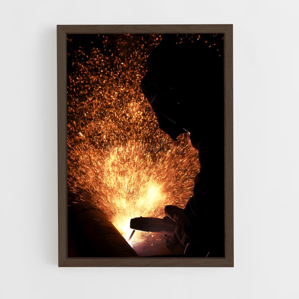 ap-welder-11 cadre Bois foncé