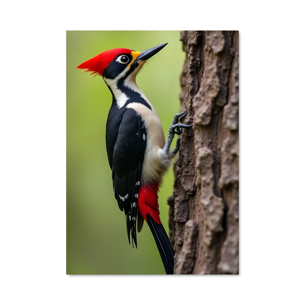 Poster Pic-Vert Éclatant