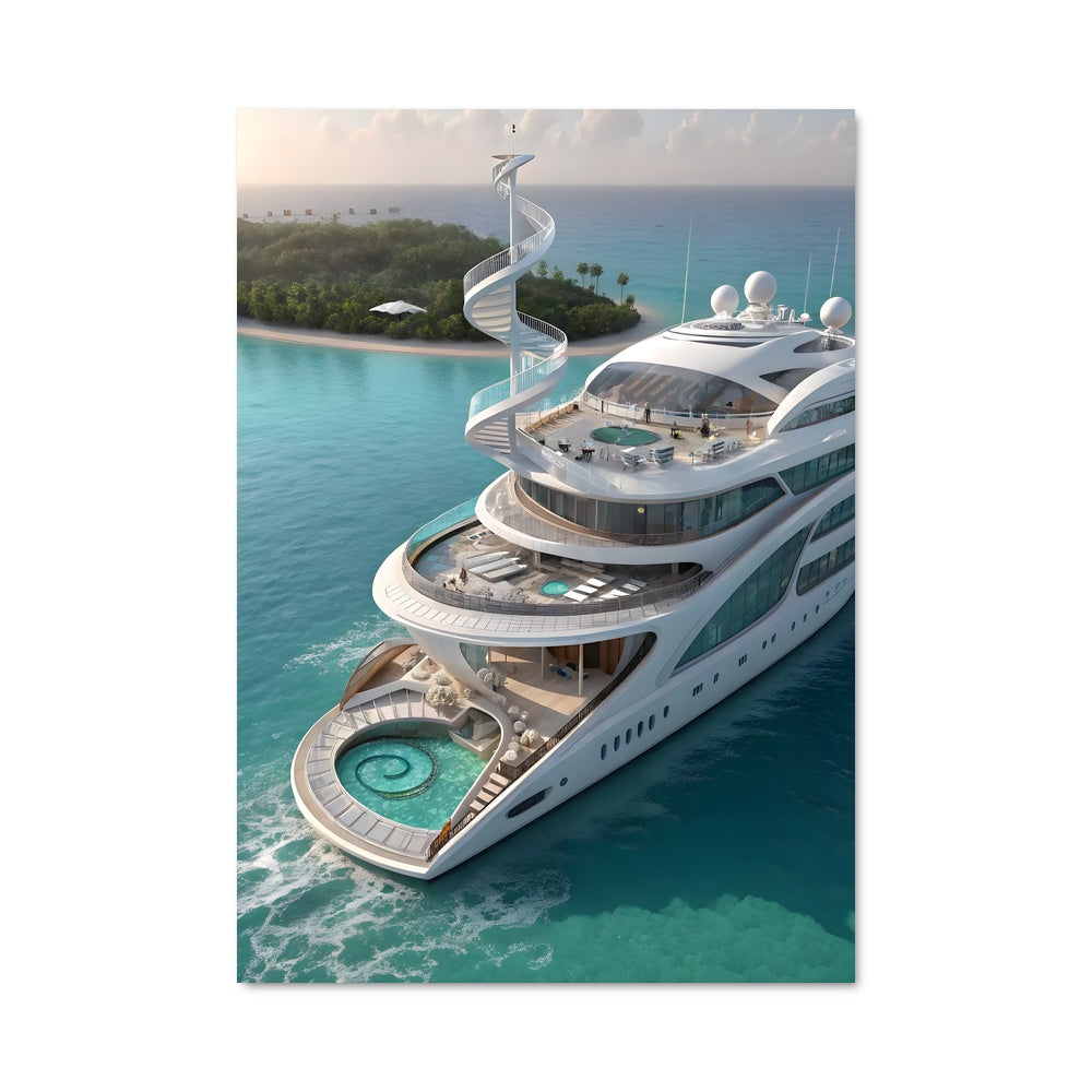 Poster Yacht Paradise