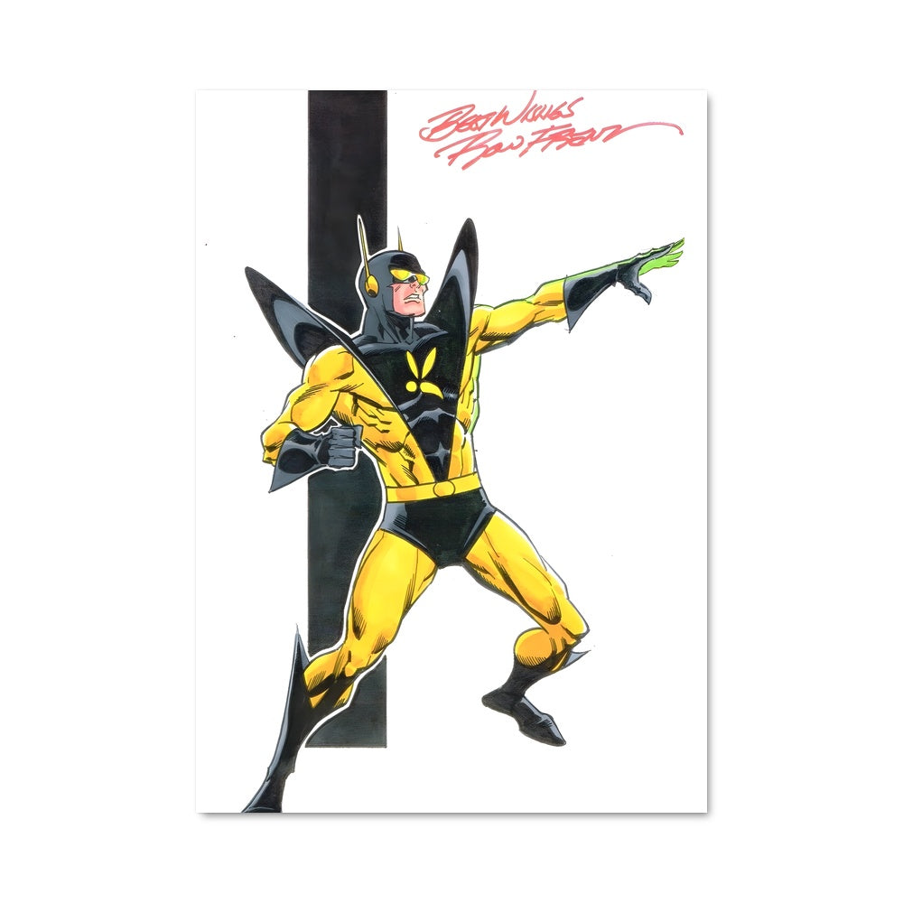 Poster L'Insecte Jaune