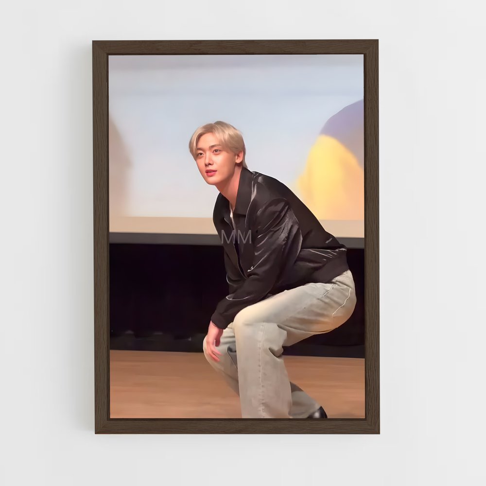 ap-yoon sanha-3 cadre Bois foncé