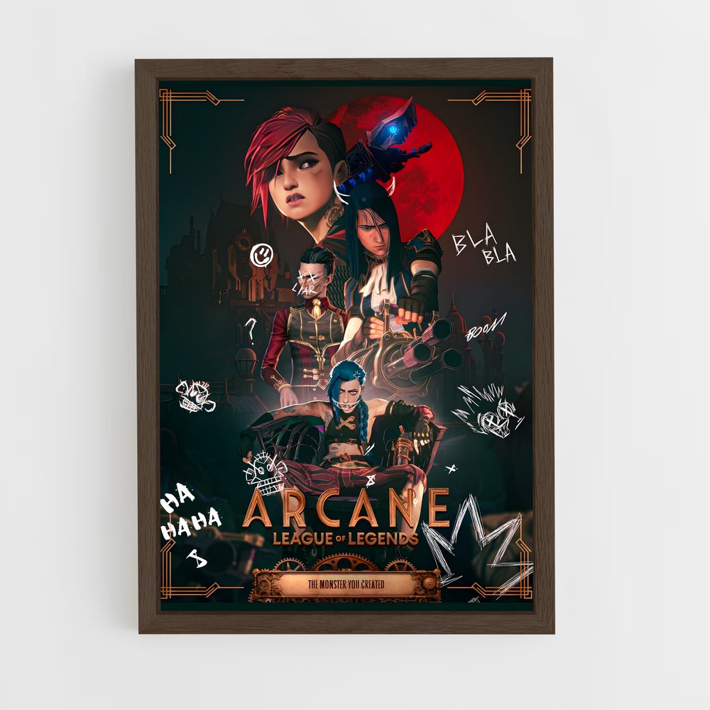 arcane-30 cadre Bois foncé