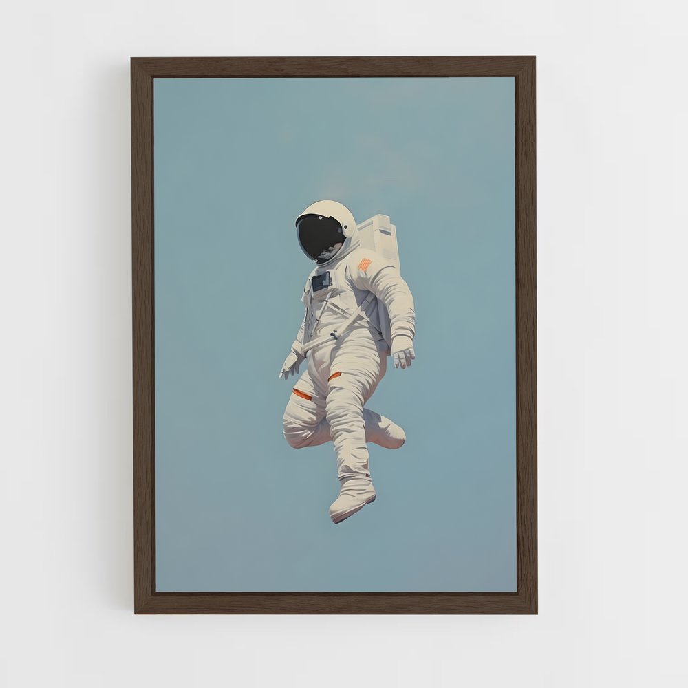 astronaut-10 cadre Bois foncé