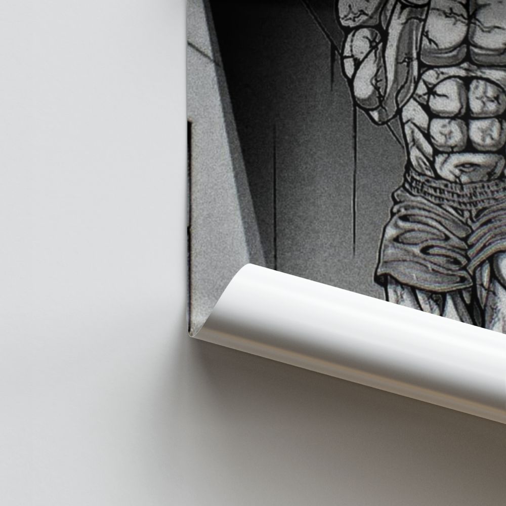 Póster Combate Baki