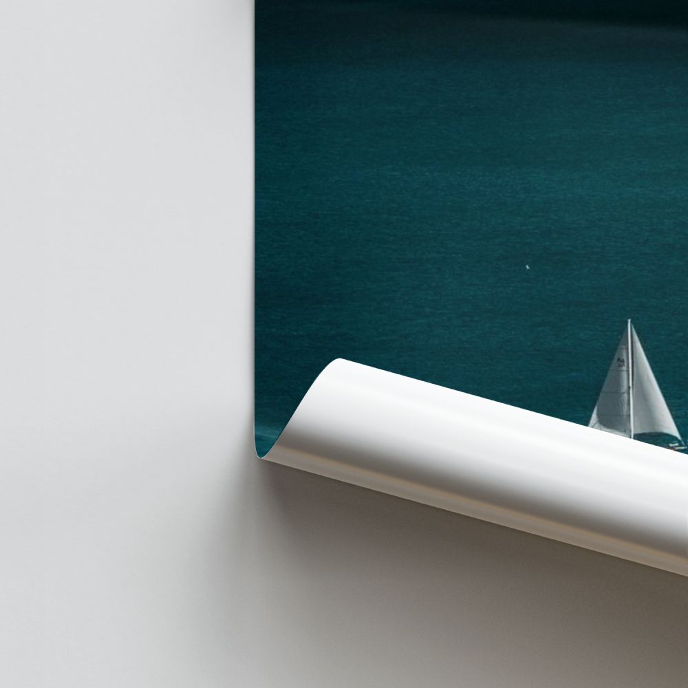Barcos oceánicos Póster