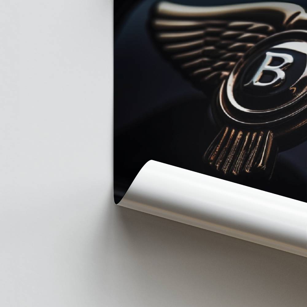 Póster Insignia de Bentley