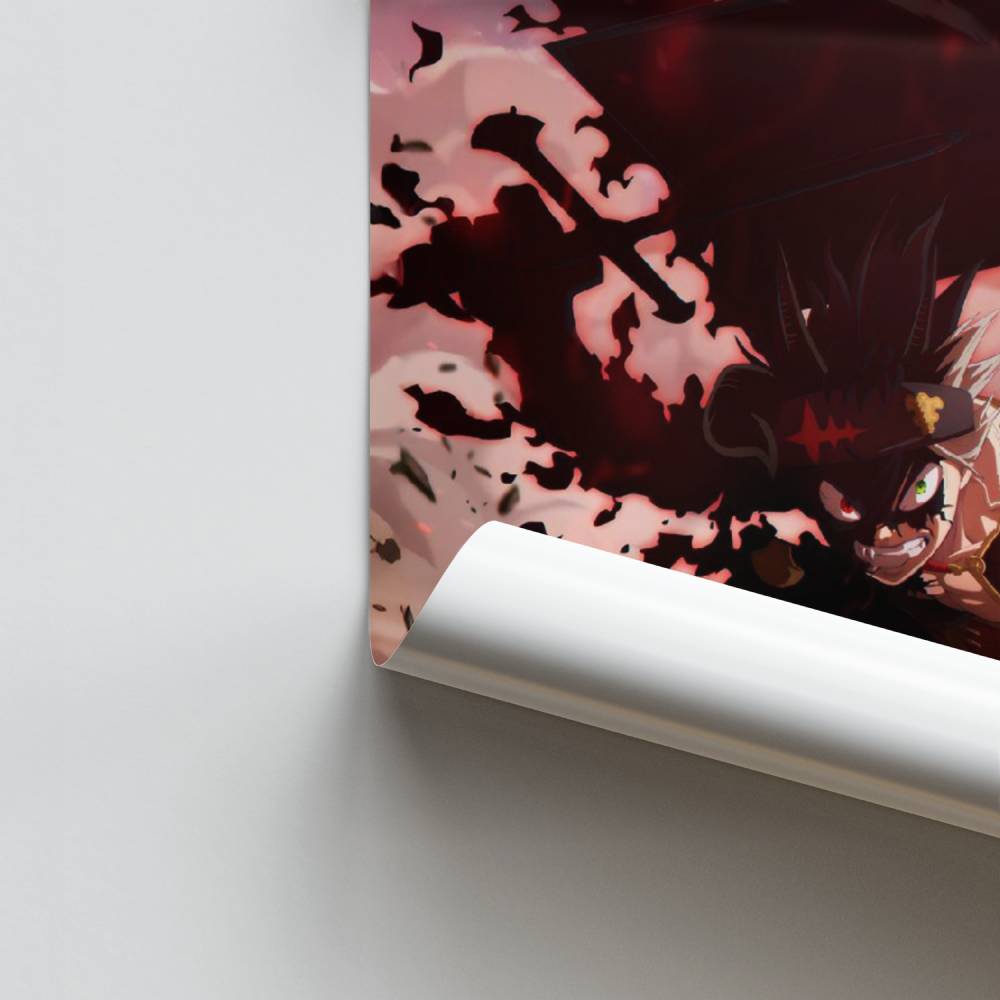 Espada demoníaca Asta Póster