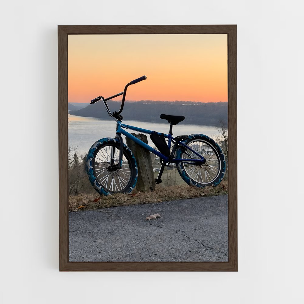bmx-2 cadre Bois foncé