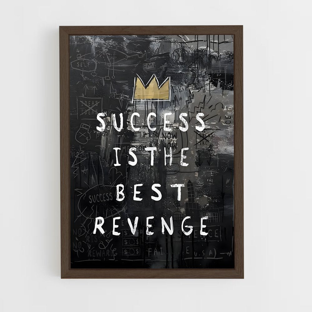 business-18 cadre Bois foncé