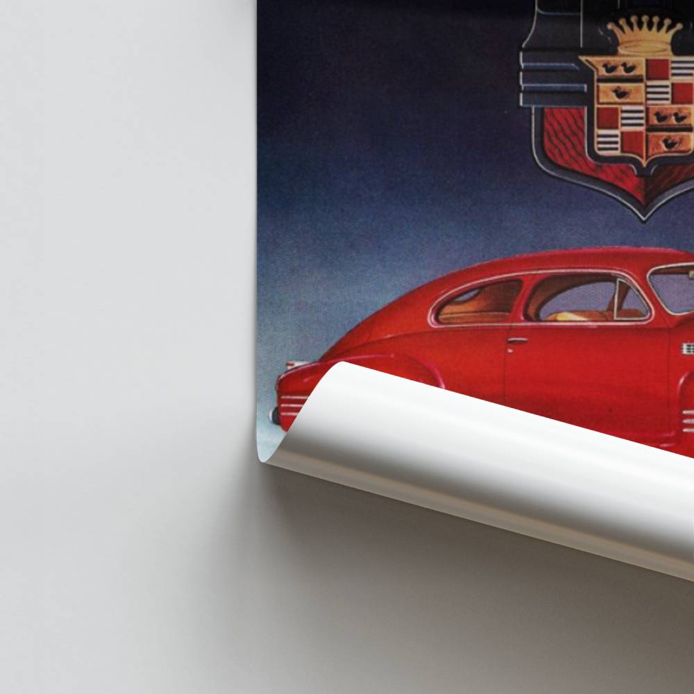 Cartel Retro Cadillac