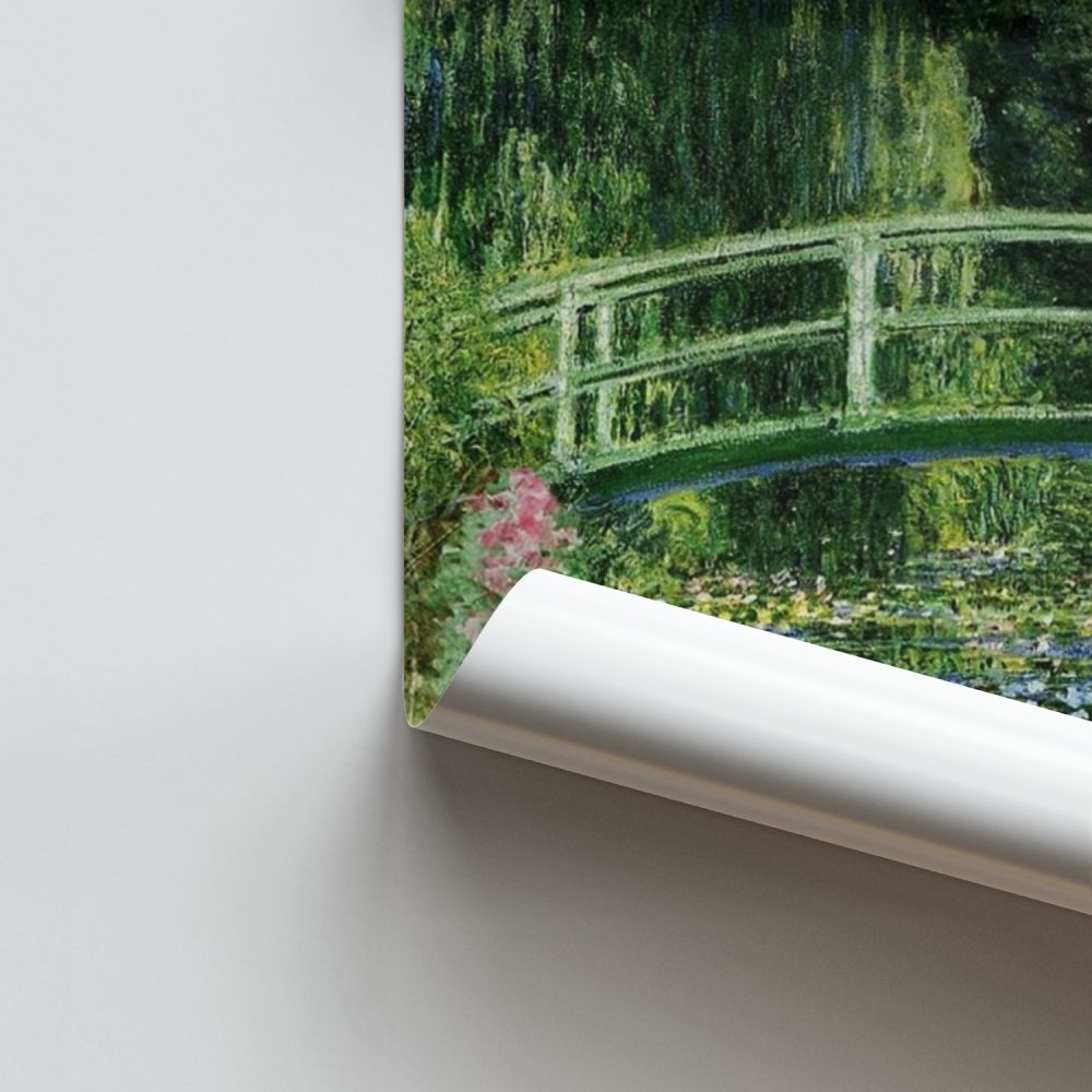 Póster Puente japonés de Monet