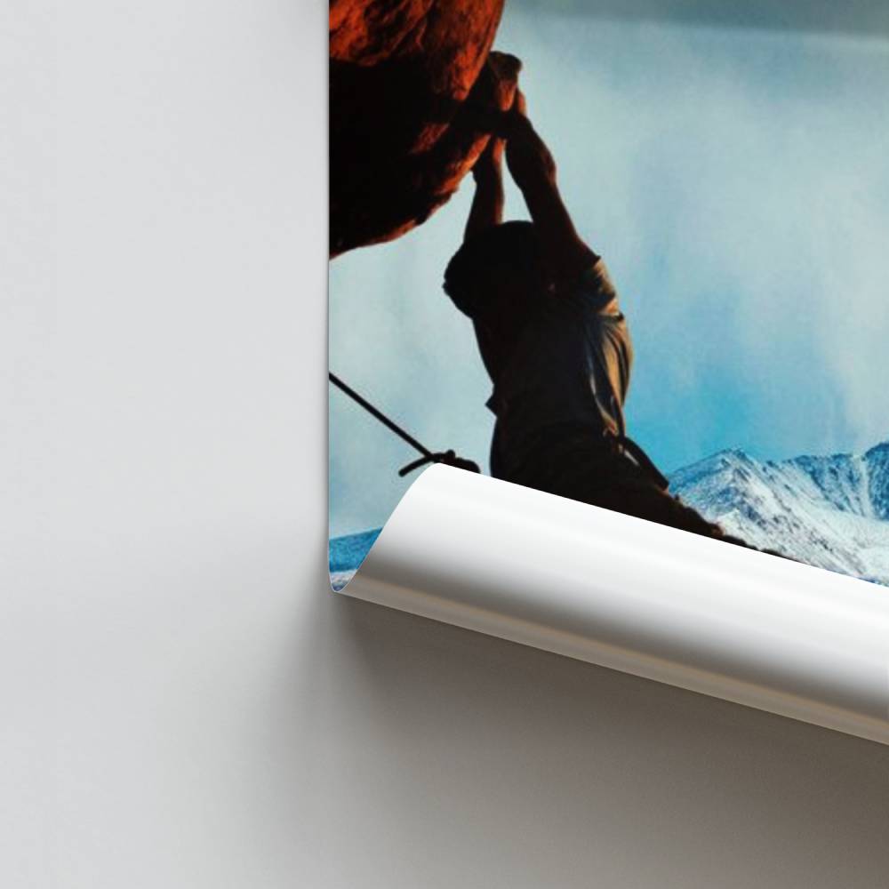 Póster Paisaje de escalada
