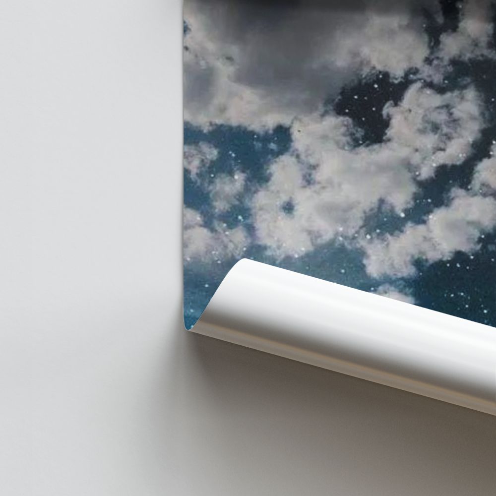 Noche de nubes Póster