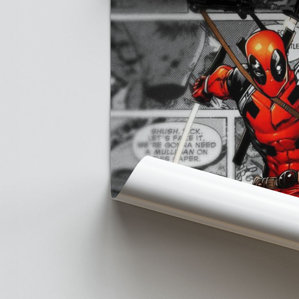 Cómic de Deadpool Póster