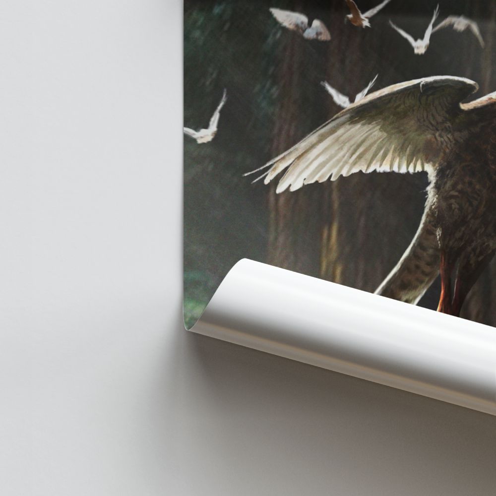 Poster Dinosaure Réaliste