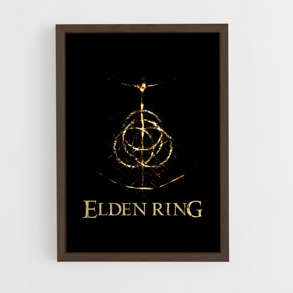 elden-ring-8 cadre Bois foncé