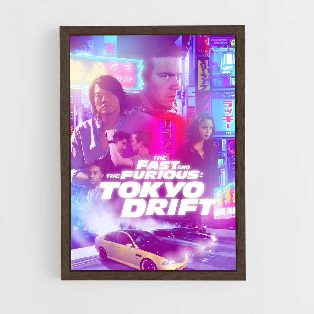 fast-and-furious-21 cadre Bois foncé