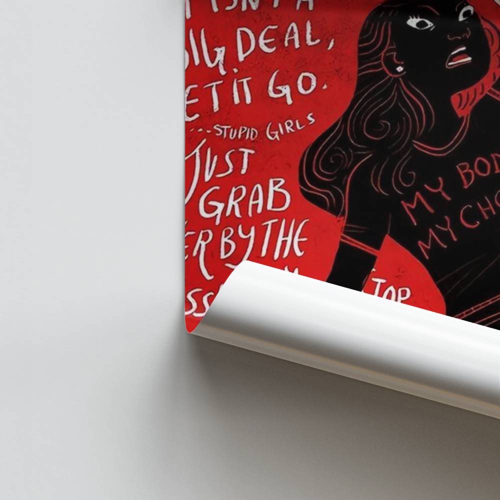 Cartel Palabra Femenina