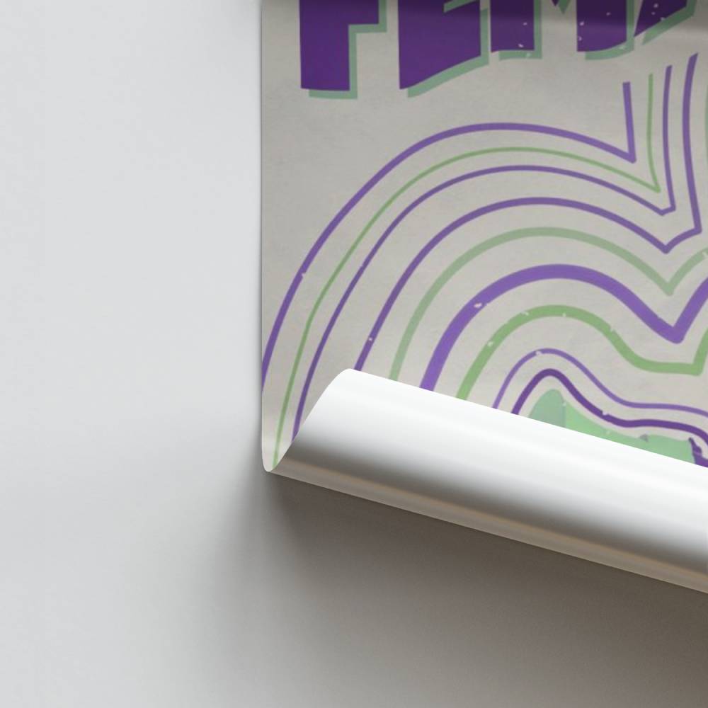 Póster Futuro femenino