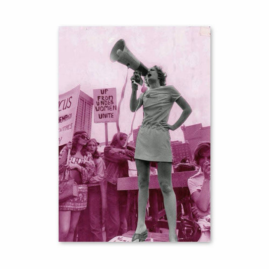 Poster Feministe Rose