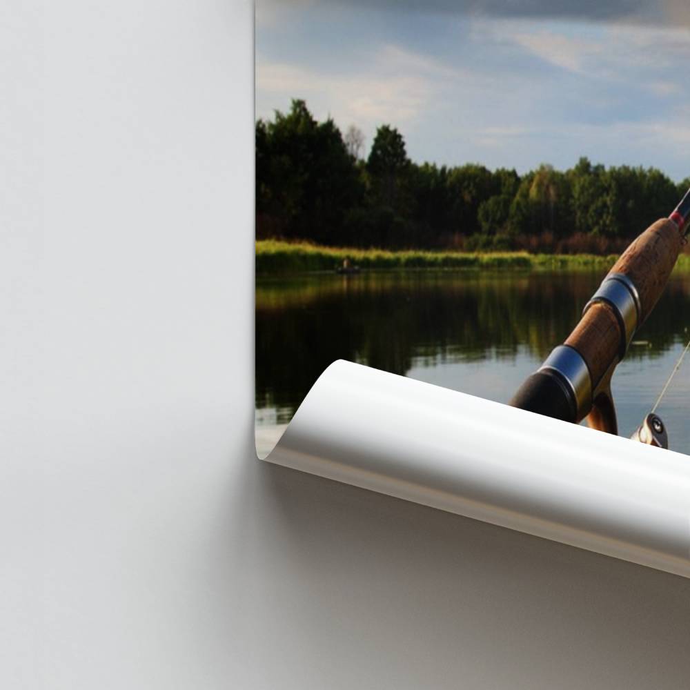 Poster Pêche Sérénité