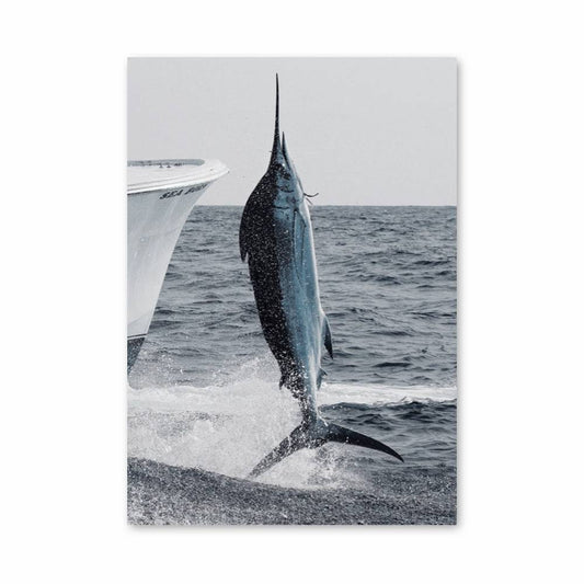 Poster Marlin en Plein Vol