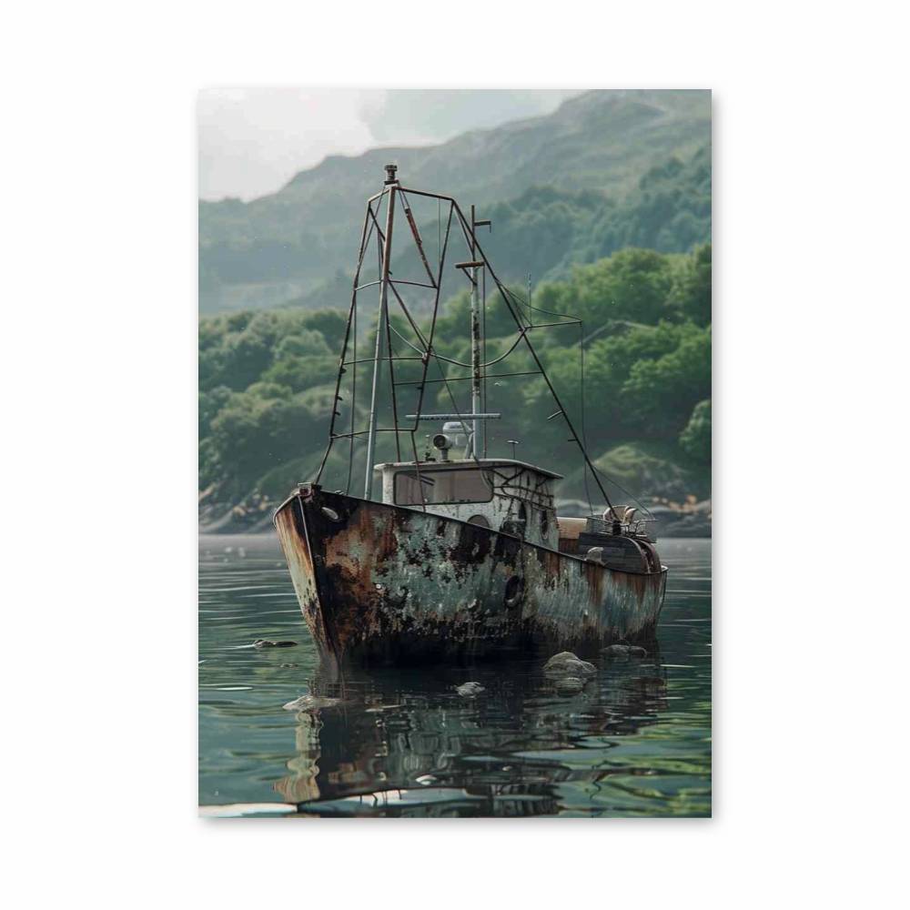 Poster Tranquillité Aquatique