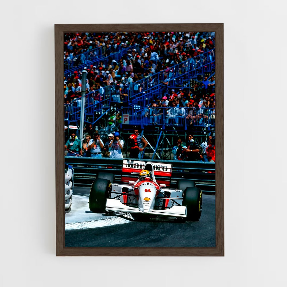 formule-3 cadre Bois foncé
