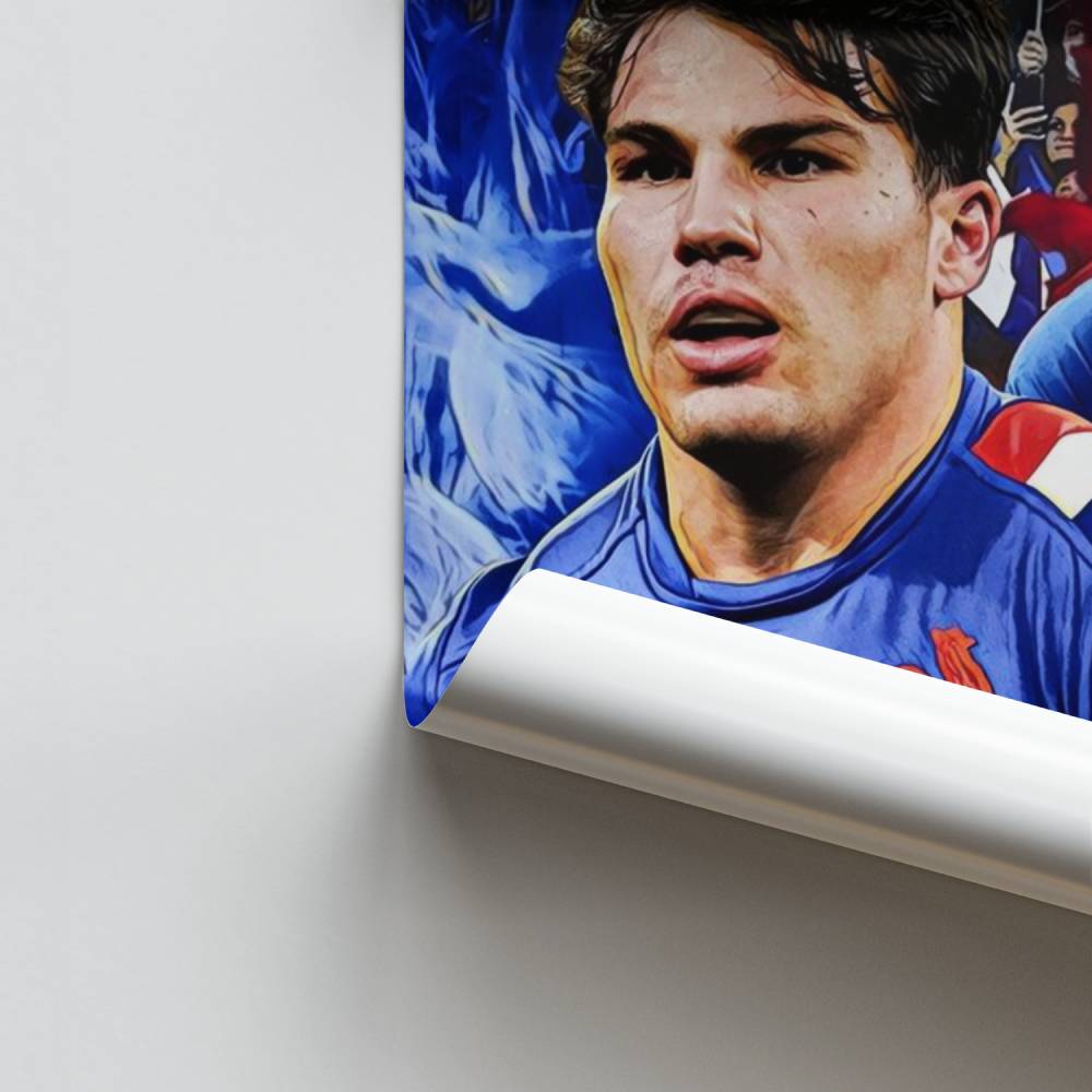 Póster Pasión Rugby Azul